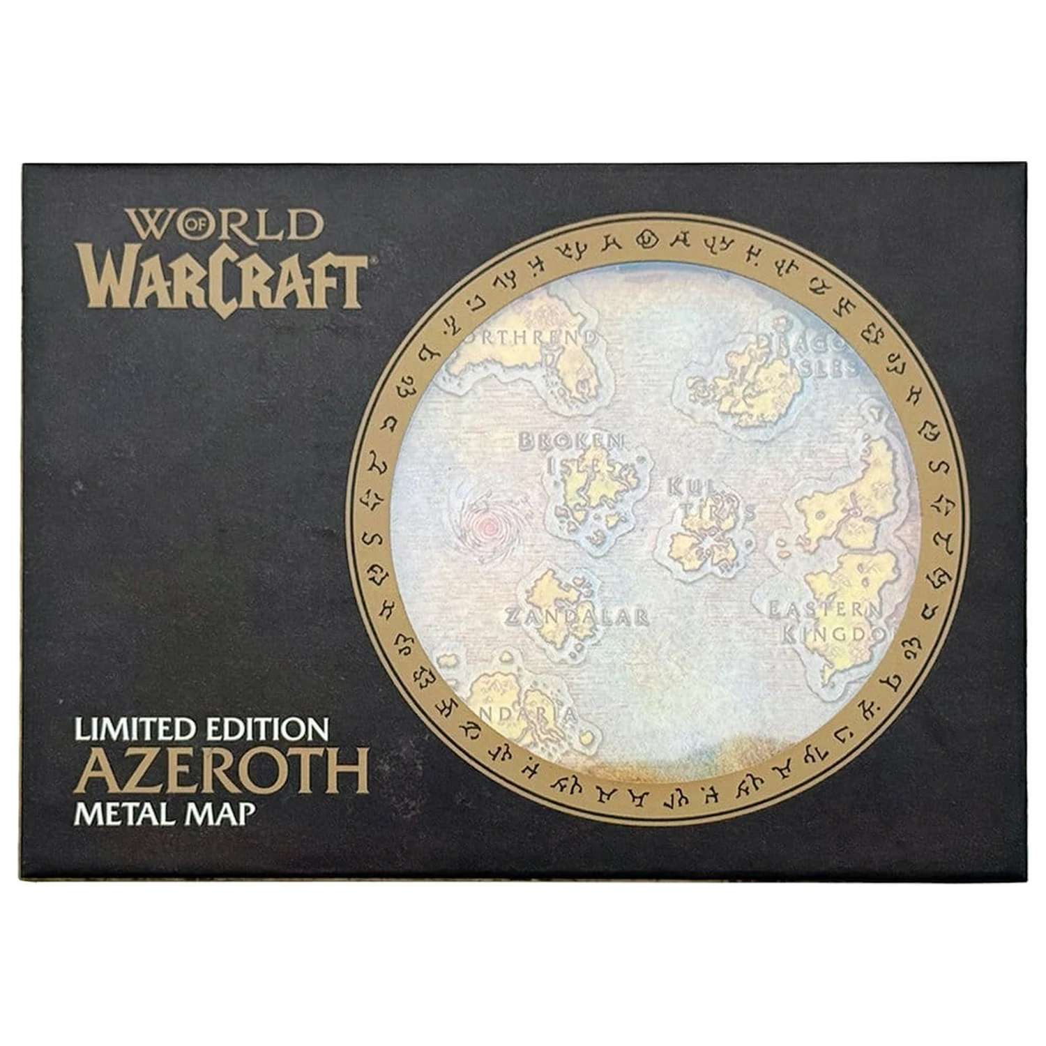 World of Warcraft Replika Metalowa Mapa Azeroth Limited Edition 12 x 18 cm zdjęcie produktu