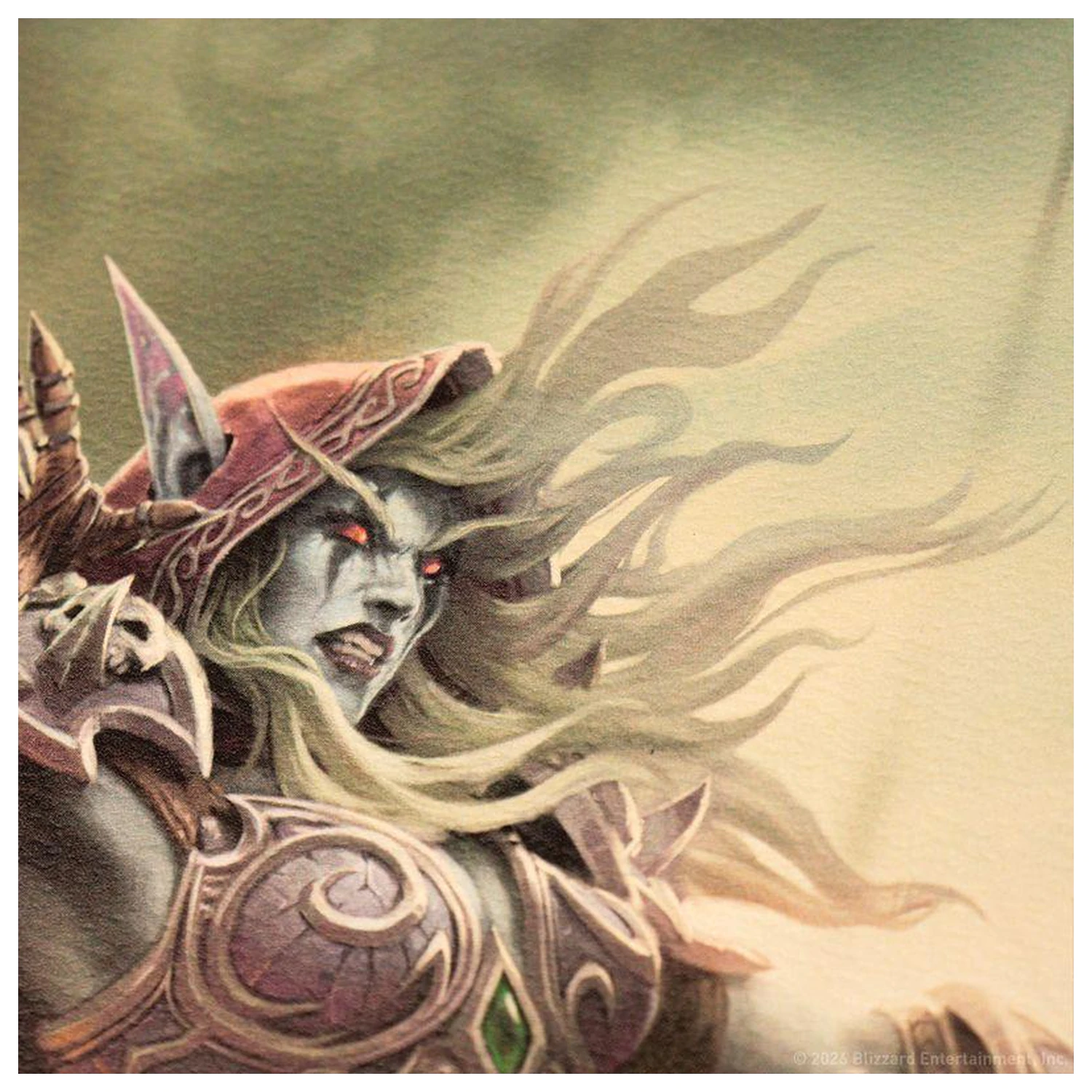 Wydruk artystyczny World of Warcraft Sylvanas vs Anduin Edycja Limitowana zdjęcie produktu