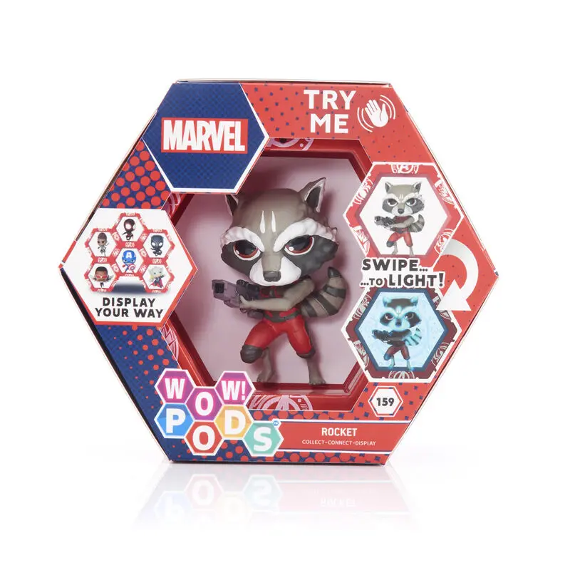 WOW! POD Marvel Rocket Raccoon figurka LED zdjęcie produktu
