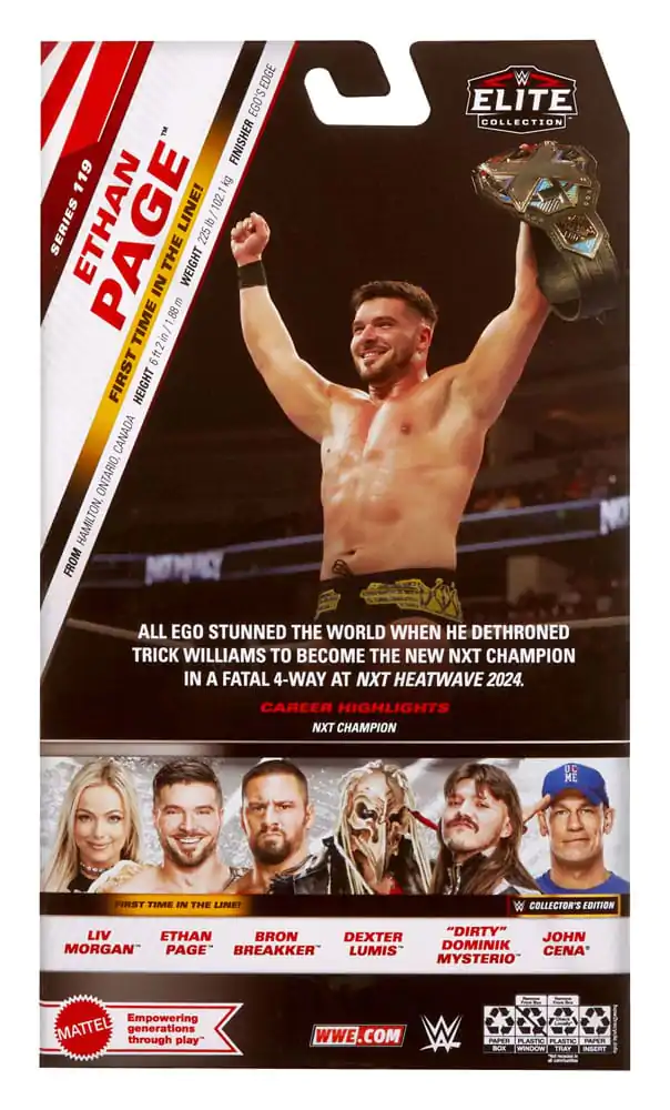 Figurka akcji WWE Elite Collection Ethan Page 15 cm zdjęcie produktu