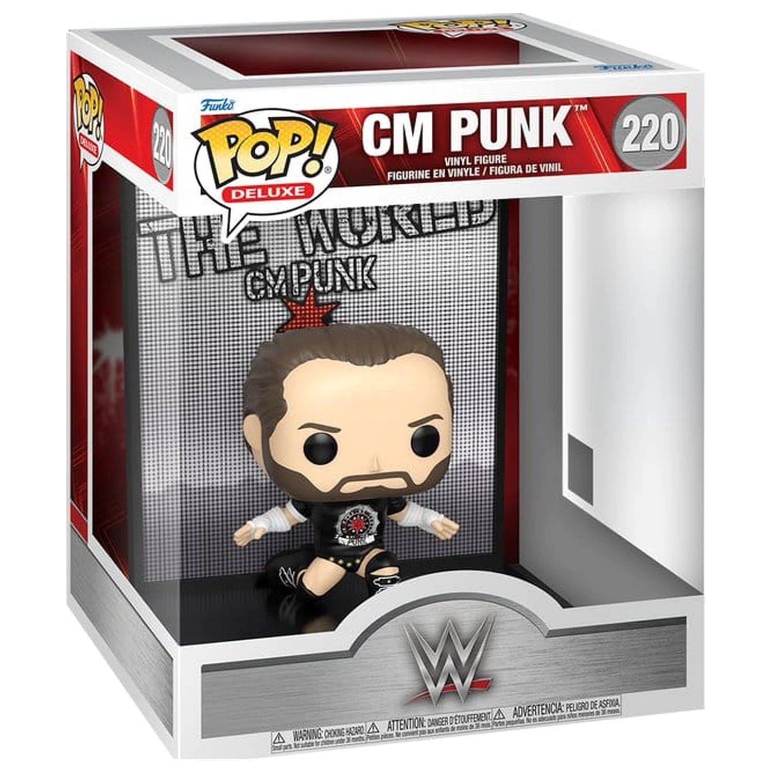 WWE Funko POP! Deluxe figurka winylowa CM Punk 9 cm zdjęcie produktu