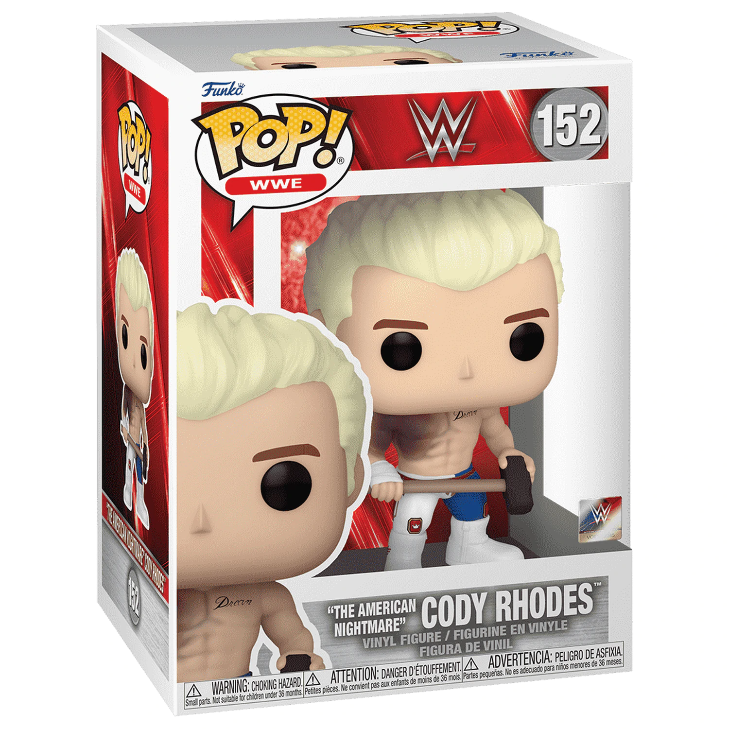 WWE Funko POP! Figurka Vinyl Cody Rhodes (HIAC) 9 cm zdjęcie produktu