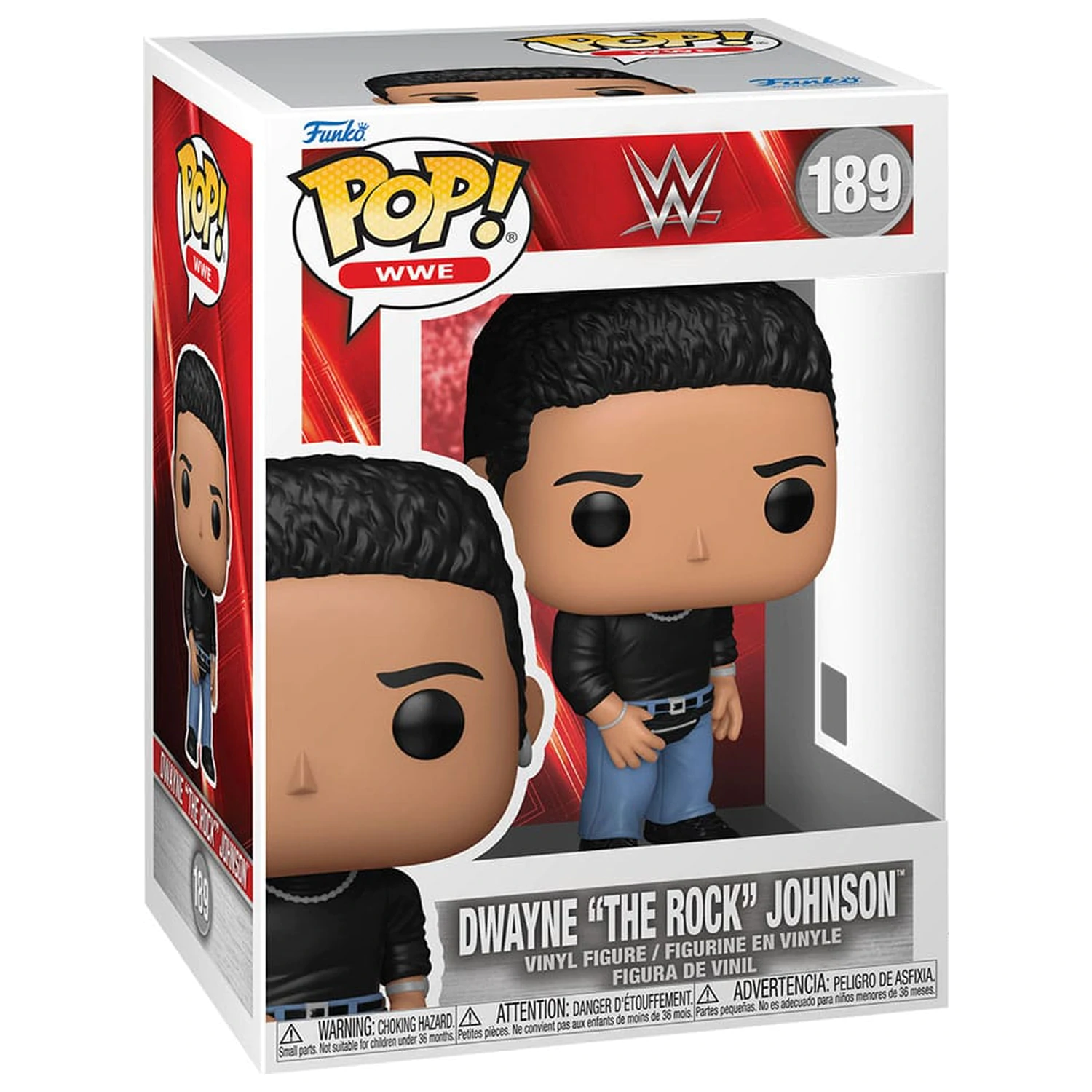 WWE Funko POP! Winylu Figurka Dwayne "The Rock" Johnson 9 cm zdjęcie produktu