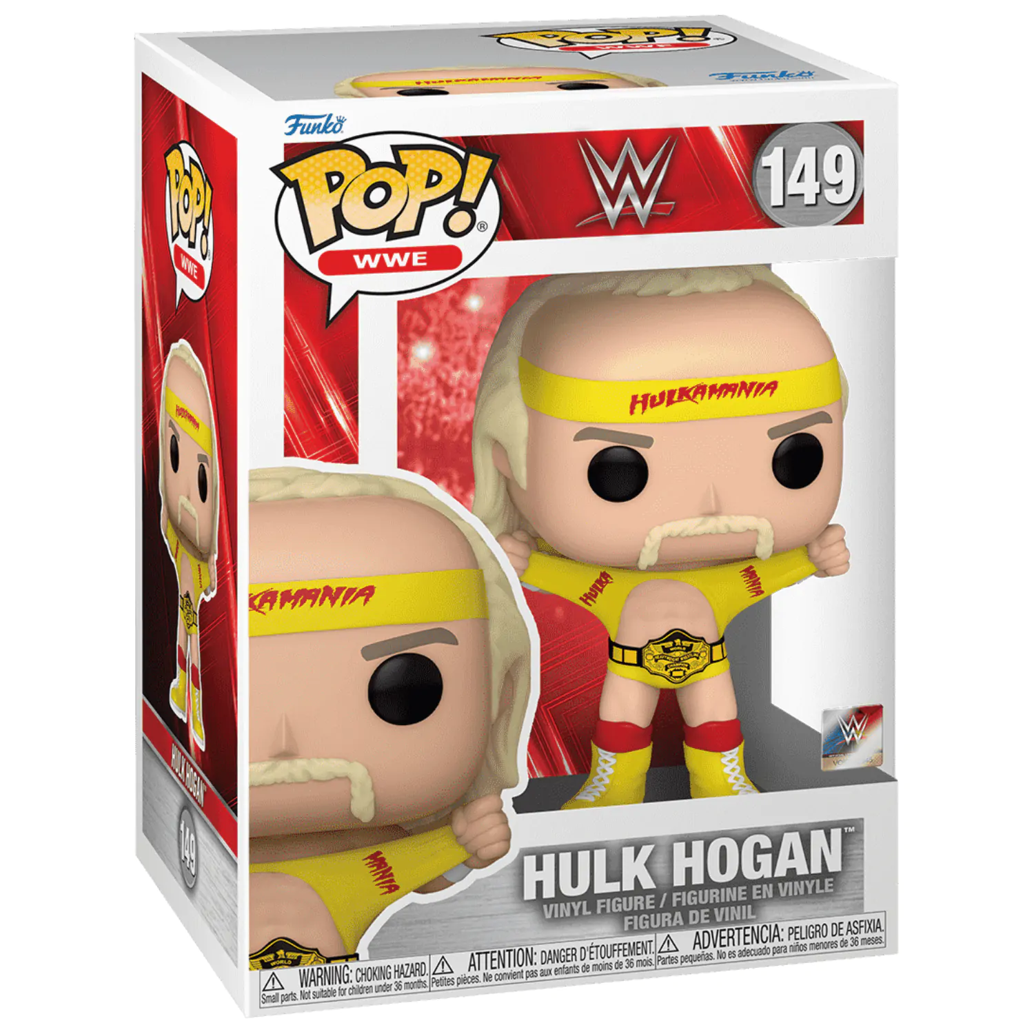WWE Funko POP! Figurka Vinyl Hulkamania z pasem 9 cm zdjęcie produktu