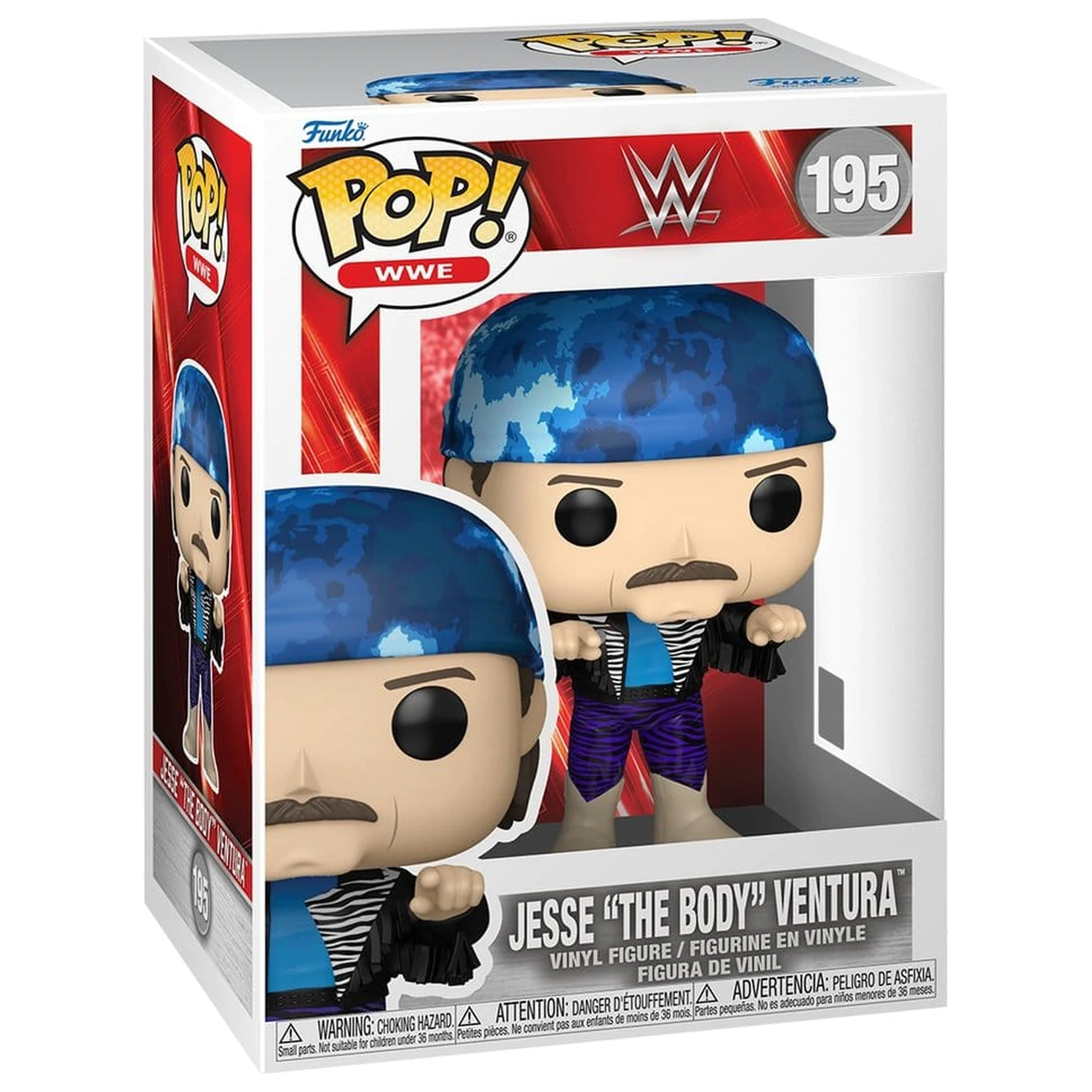 WWE Funko POP! Winylu Figurka Jesse "The Body" Ventura 9 cm zdjęcie produktu