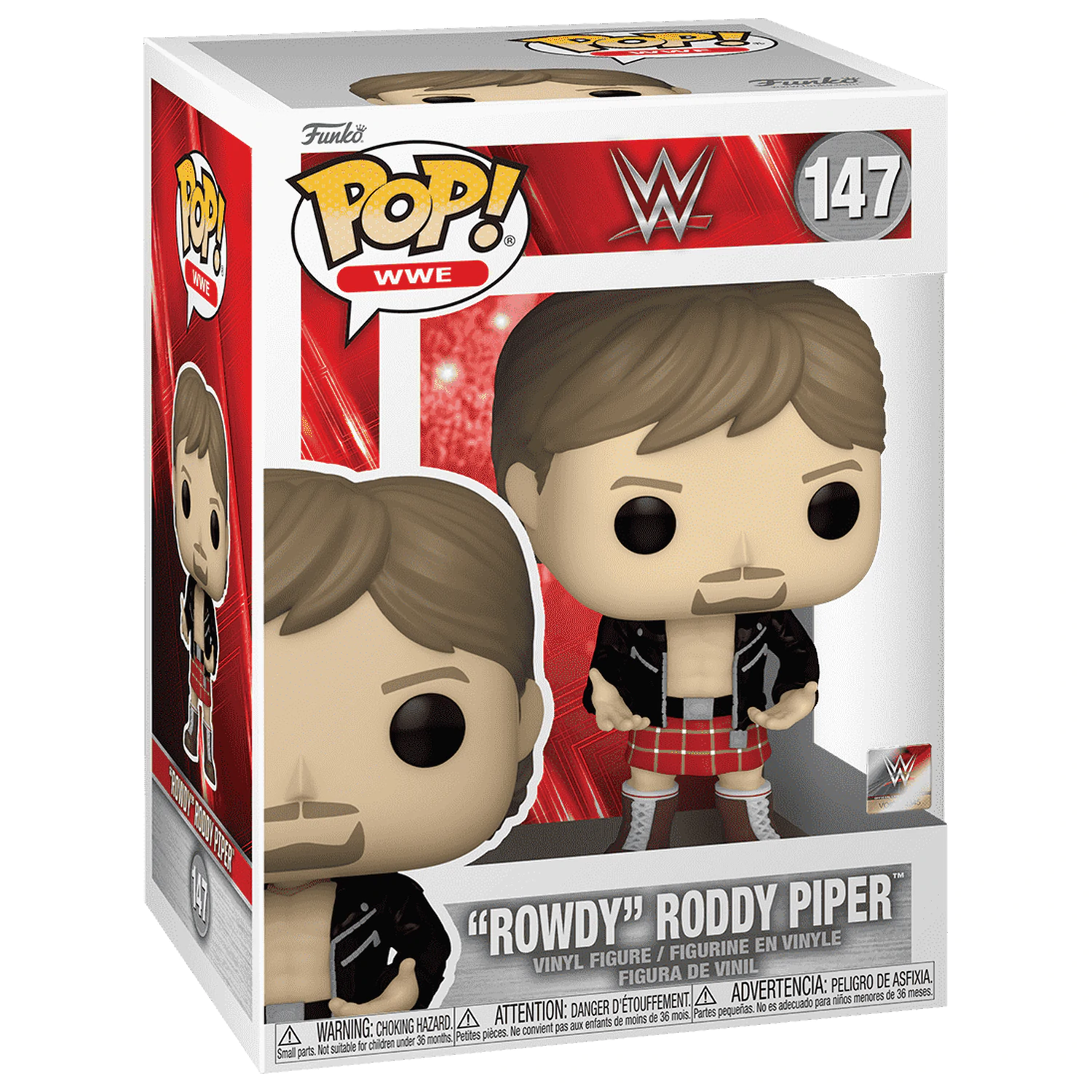 WWE Funko POP! Figurka Vinyl Rowdy Roddy Piper 9 cm zdjęcie produktu