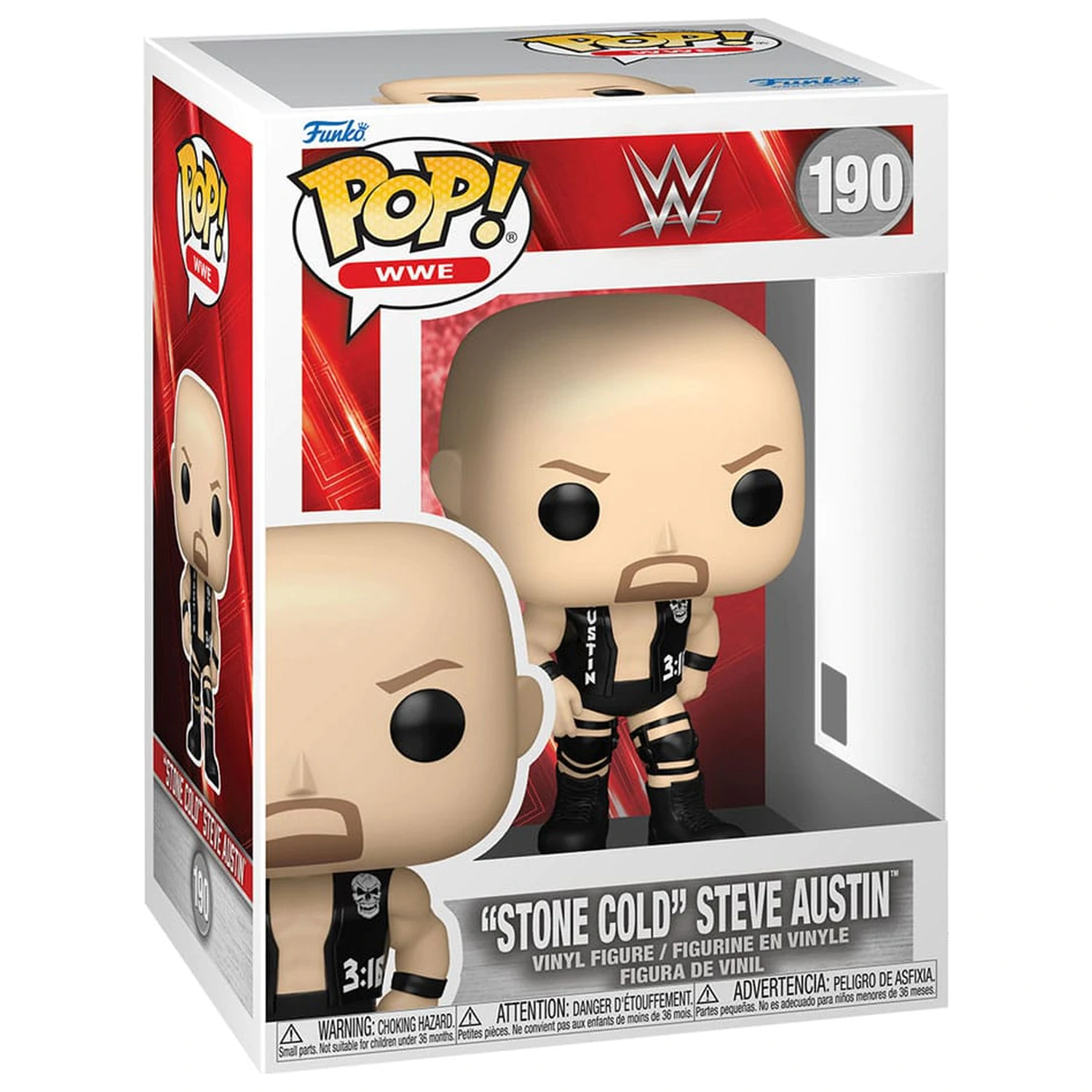 Figurka Winylowa WWE Funko POP! "Stone Cold" Steve Austin 9 cm zdjęcie produktu