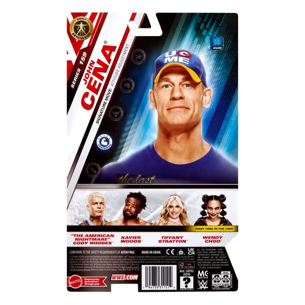 Figurka akcji WWE Main Event Series John Cena 15 cm zdjęcie produktu