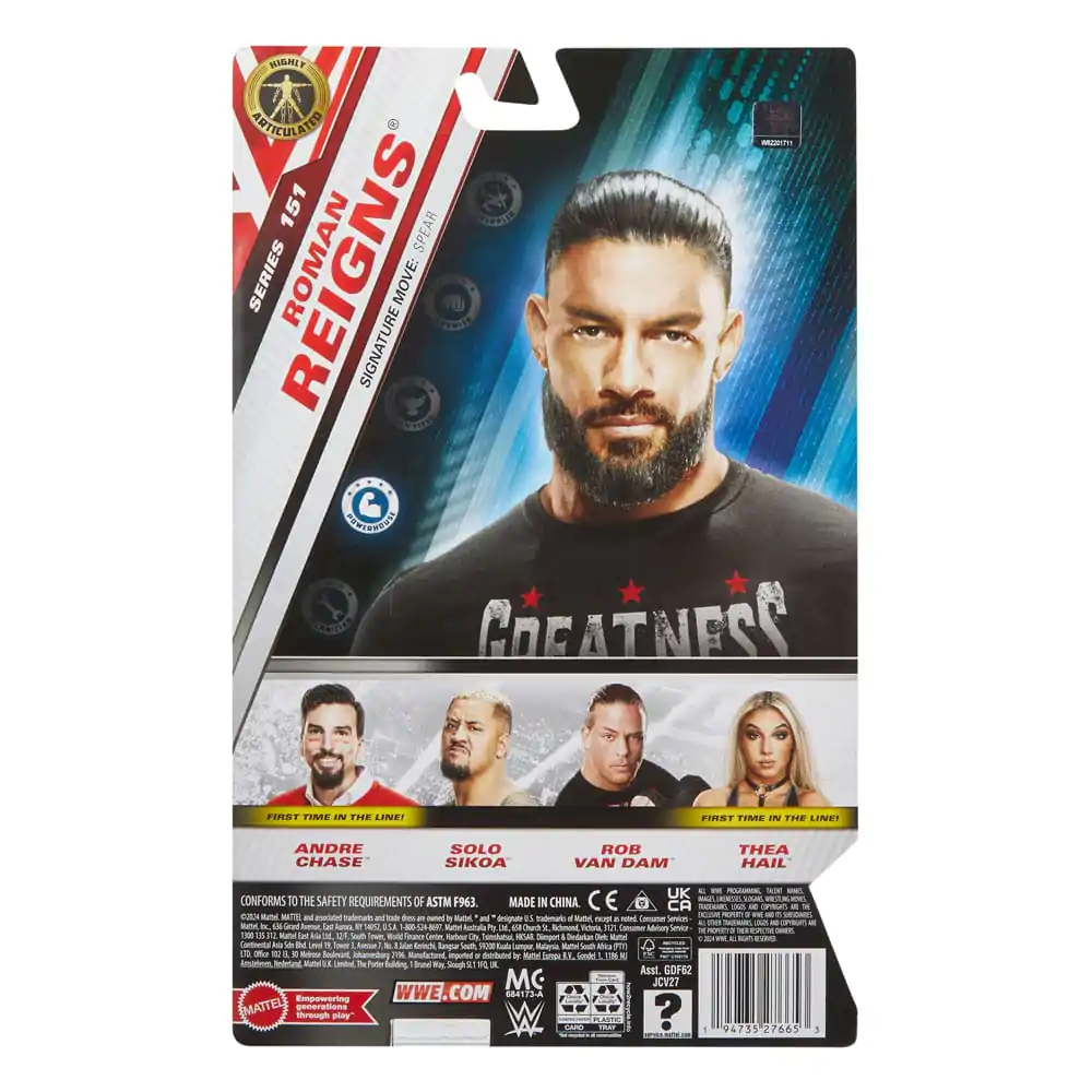 WWE Main Event Series Figurka Akcji Roman Reigns 15 cm zdjęcie produktu