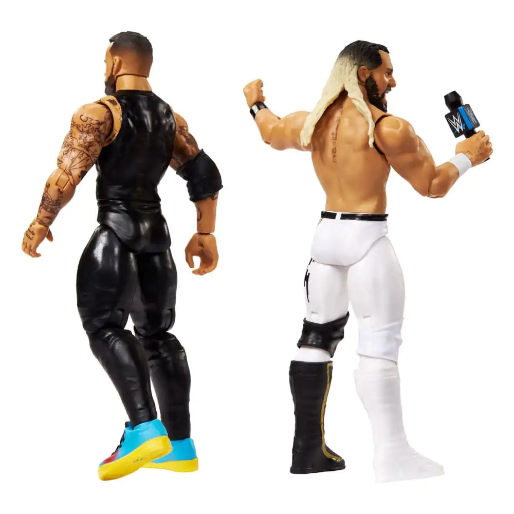 Figurki WWE Main Event Showdown CM Punk vs Seth "Freakin" Rollins w zestawie 2 sztuk 15 cm zdjęcie produktu