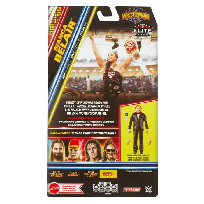 WWE WrestleMania Elite Collection Figurka Akcji Bianca Belair 15 cm zdjęcie produktu