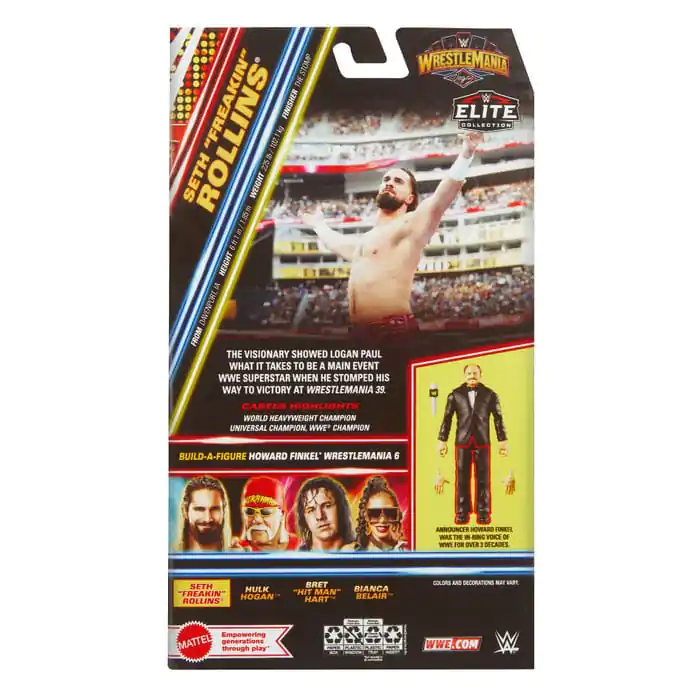 WWE WrestleMania Elite Collection Figurka Akcji Seth 