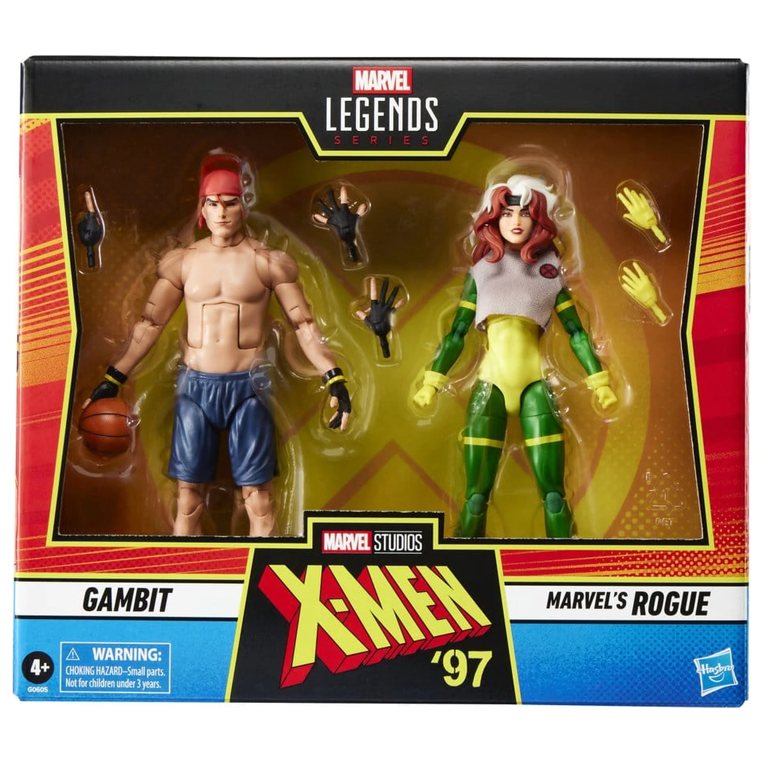 X-Men '97 Marvel Legends Figurka Akcji 2-Pak Gambit & Marvel's Rogue 15 cm zdjęcie produktu