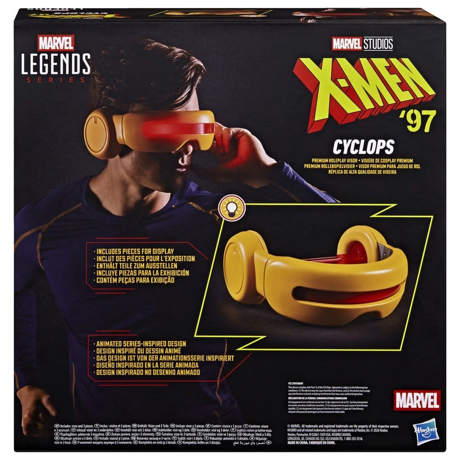 X-Men '97 Marvel Legends Replika do Odgrywania Ról Przyłbica Cyclops zdjęcie produktu