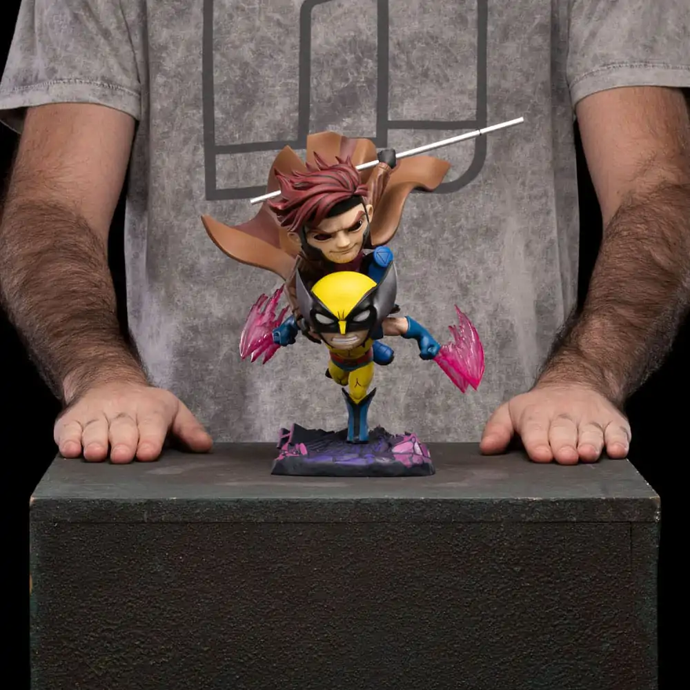 X-Men 97 Mini Co. Figurka PVC Gambit i Wolverine 23 cm zdjęcie produktu