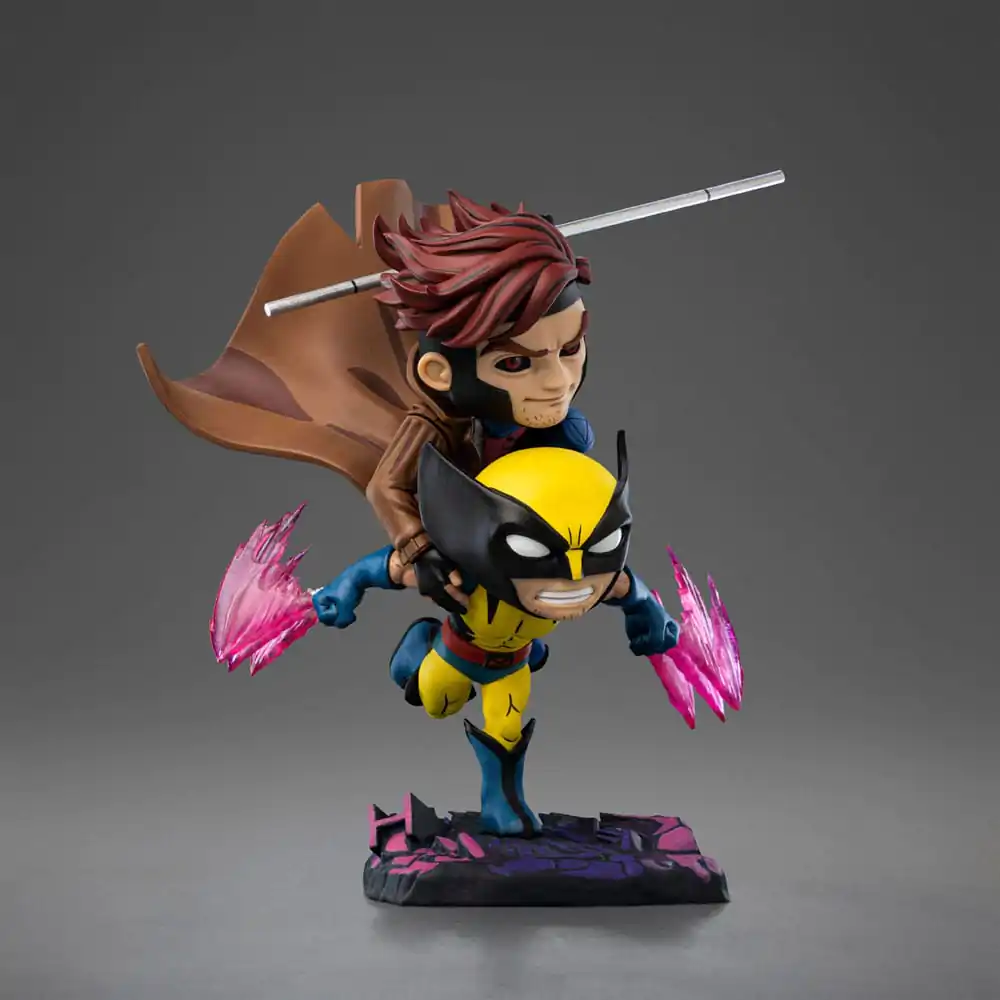 X-Men 97 Mini Co. Figurka PVC Gambit i Wolverine 23 cm zdjęcie produktu