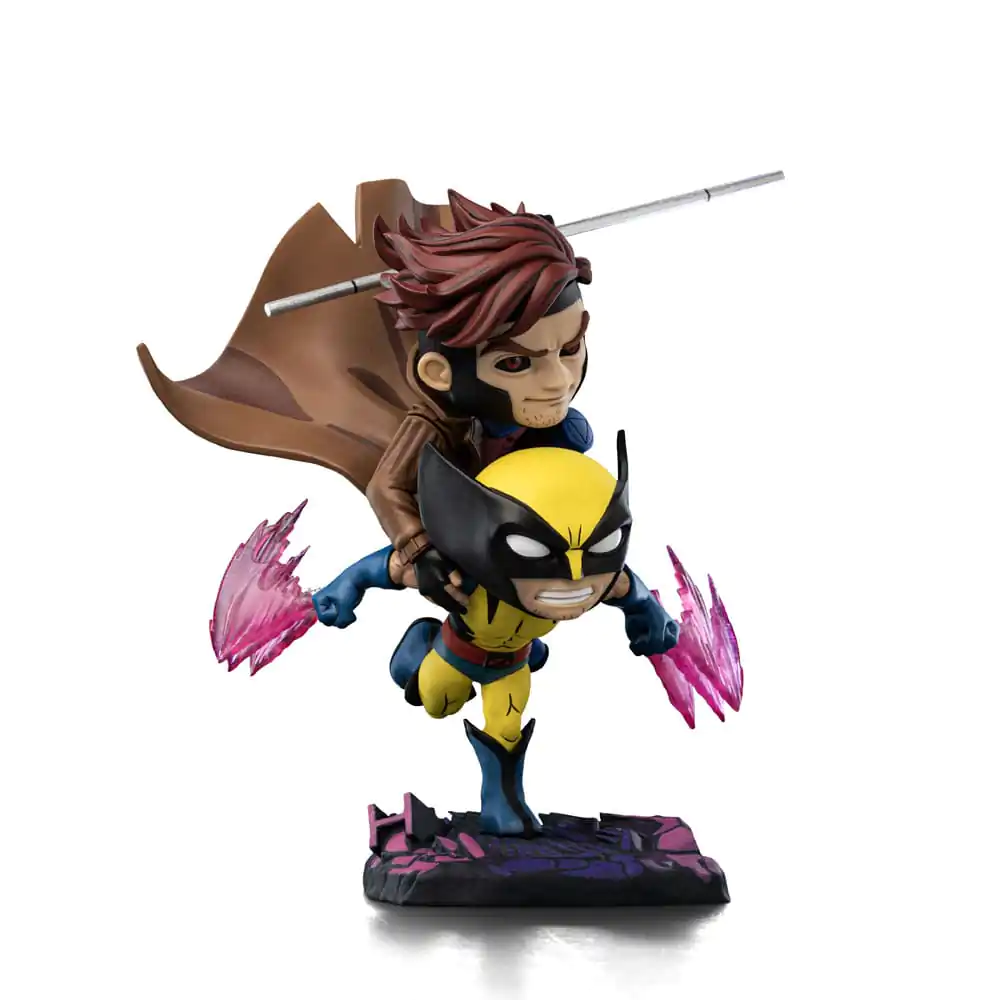 X-Men 97 Mini Co. Figurka PVC Gambit i Wolverine 23 cm zdjęcie produktu