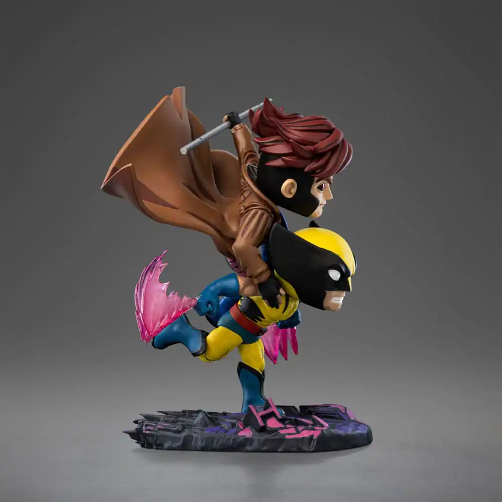 X-Men 97 Mini Co. Figurka PVC Gambit i Wolverine 23 cm zdjęcie produktu