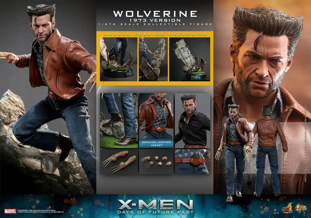 X-Men: Przeszłość, która nadejdzie Movie Masterpiece Figurka Akcji 1/6 Wolverine (Wersja z 1973 roku) Deluxe Version 30 cm zdjęcie produktu