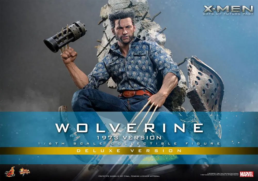 X-Men: Przeszłość, która nadejdzie Movie Masterpiece Figurka Akcji 1/6 Wolverine (Wersja z 1973 roku) Deluxe Version 30 cm zdjęcie produktu