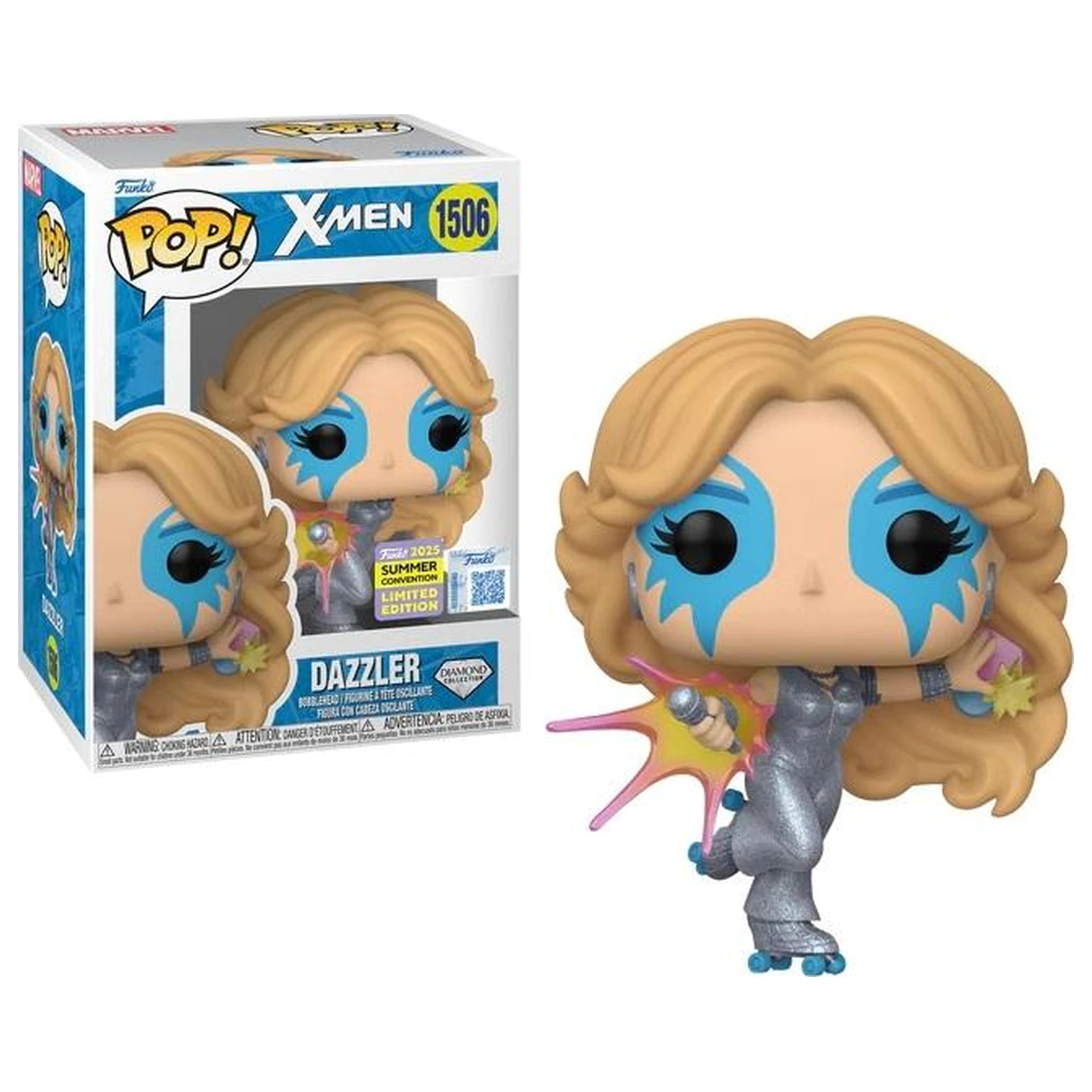 X-Men Funko POP! Winylowa figurka Dazzler (Diamond) *Exclusive Version* 9 cm zdjęcie produktu
