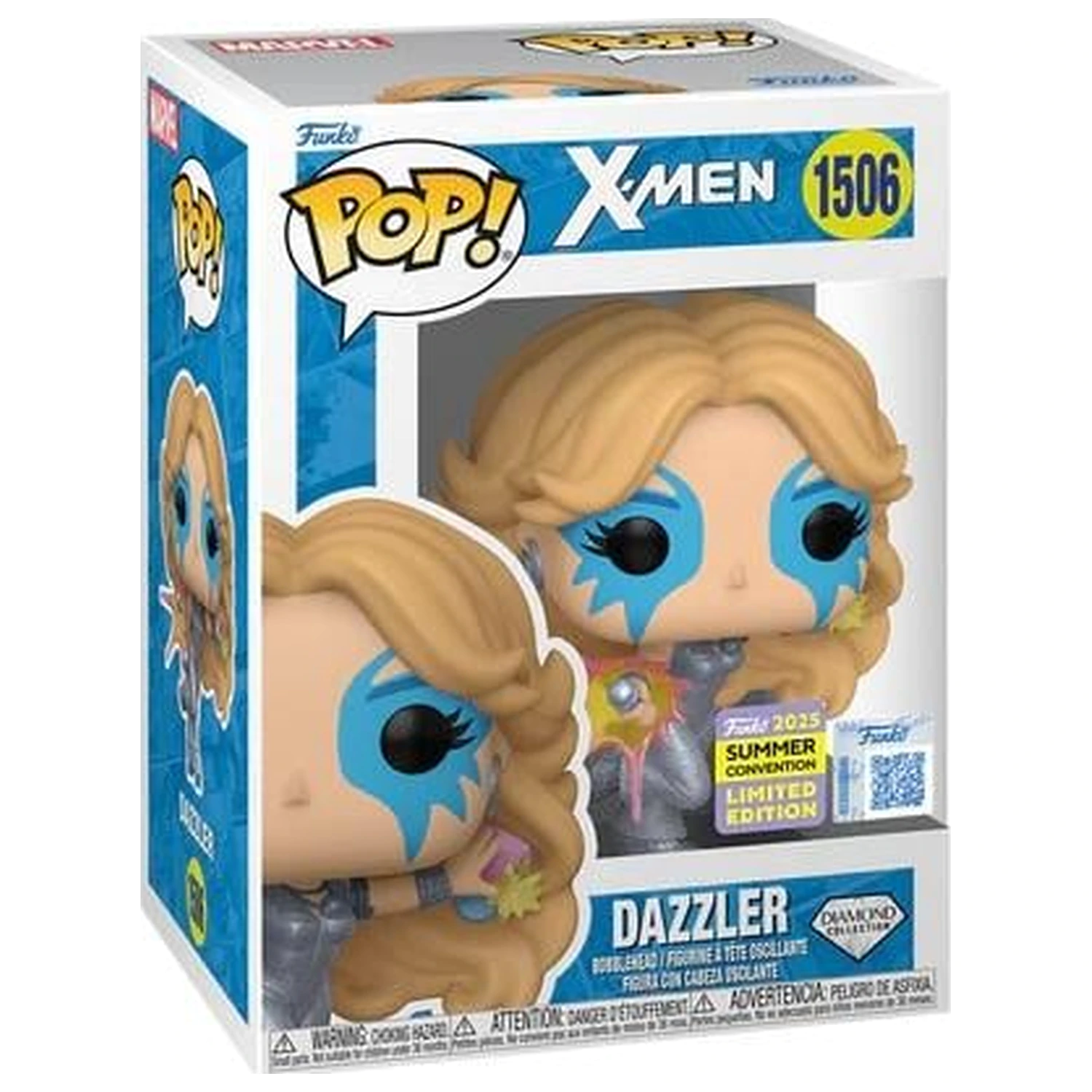 X-Men Funko POP! Winylowa figurka Dazzler (Diamond) *Exclusive Version* 9 cm zdjęcie produktu