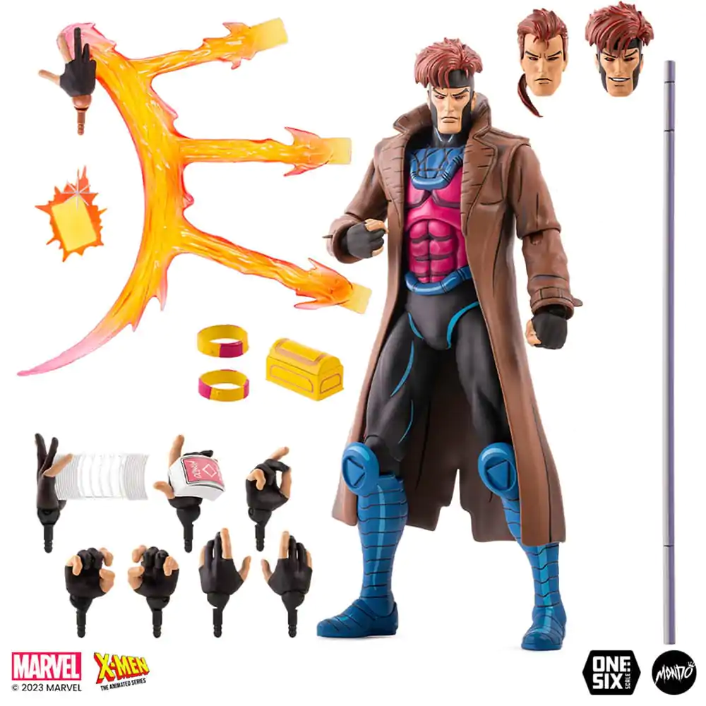 X-Men: The Animated Series Figurka Akcji 1/6 Gambit 30 cm zdjęcie produktu