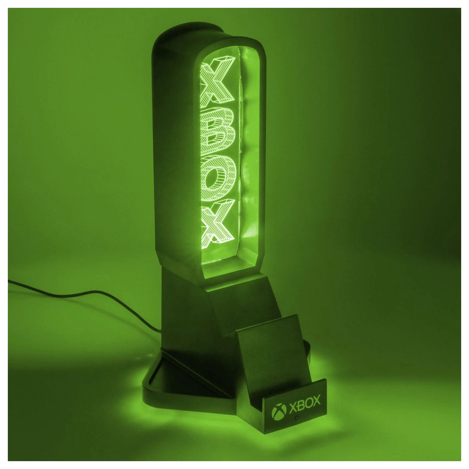 Stojak na słuchawki XBox na biurko z podświetleniem 30 cm zdjęcie produktu