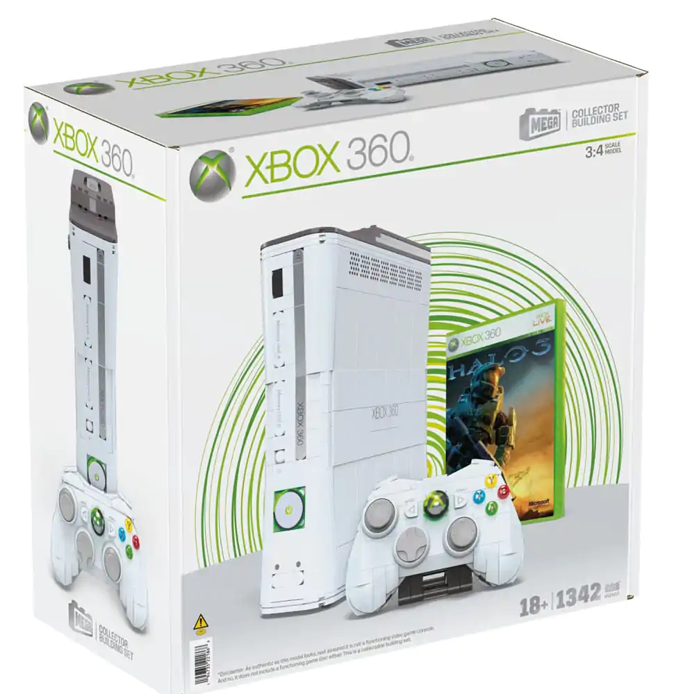 XBOX MEGA Zestaw Konstrukcyjny 3/4 XBOX 360 Console zdjęcie produktu