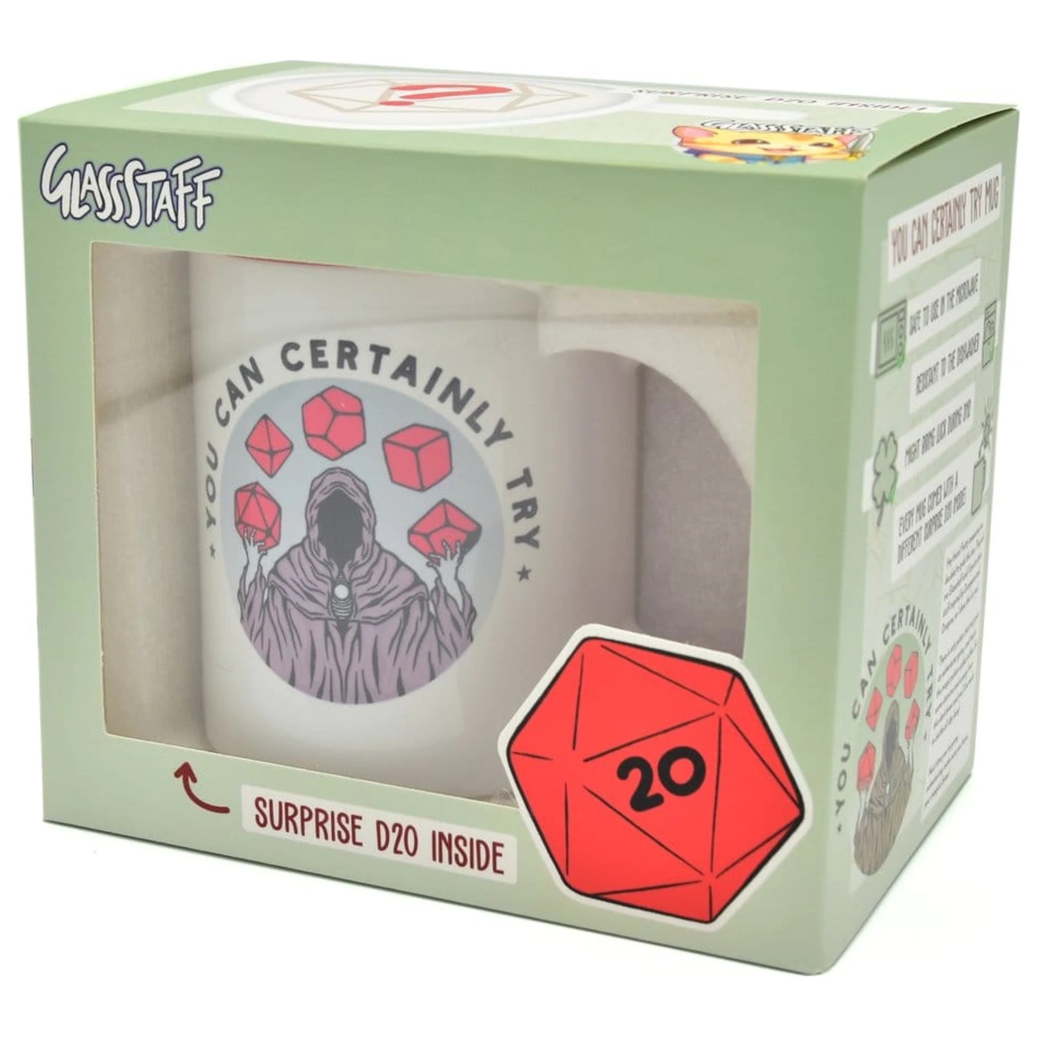 You can certainly try Zestaw prezentowy Kubek i Kość D20 zdjęcie produktu