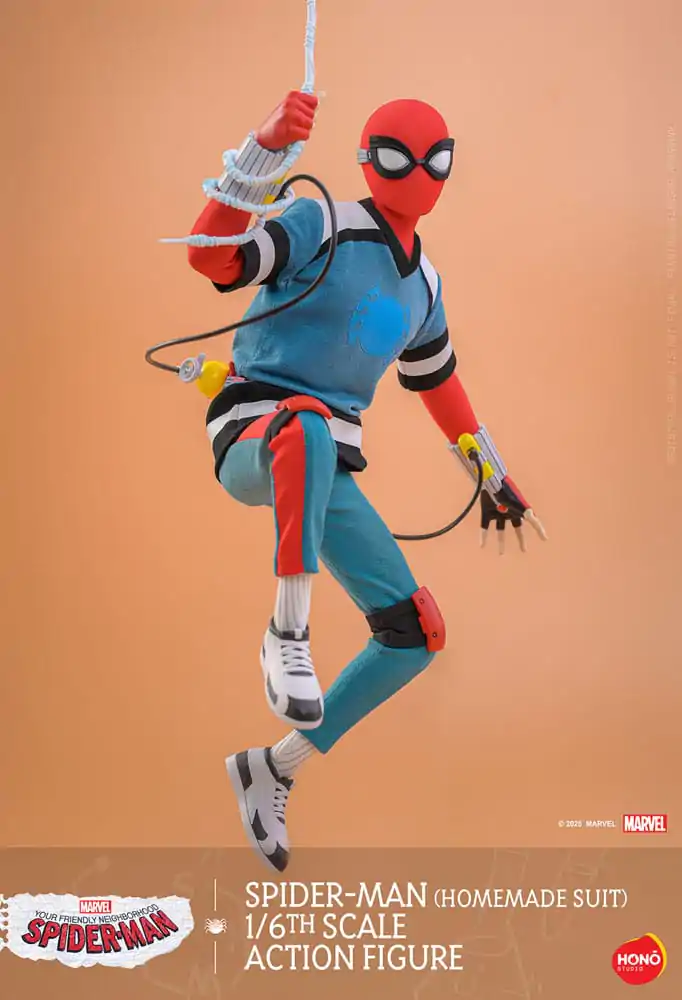 Figurka Akcji Spider-Man z Sąsiedztwa 1/6 Spider-Man (Homemade Suit) 29 cm zdjęcie produktu