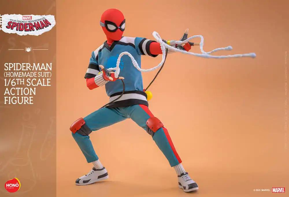 Figurka Akcji Spider-Man z Sąsiedztwa 1/6 Spider-Man (Homemade Suit) 29 cm zdjęcie produktu