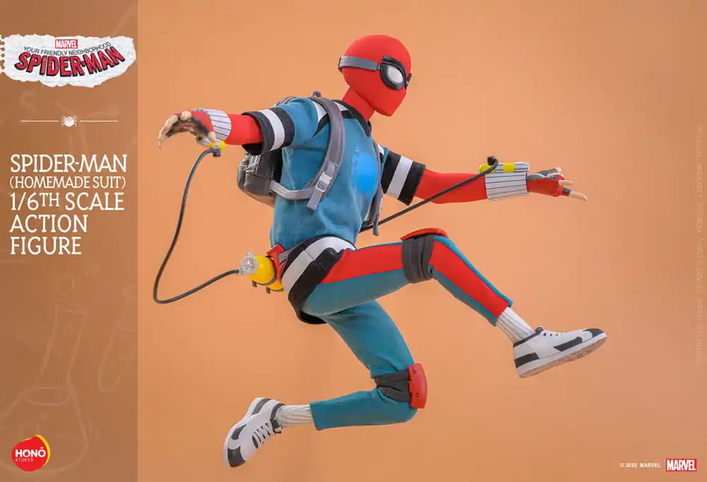 Figurka Akcji Spider-Man z Sąsiedztwa 1/6 Spider-Man (Homemade Suit) 29 cm zdjęcie produktu