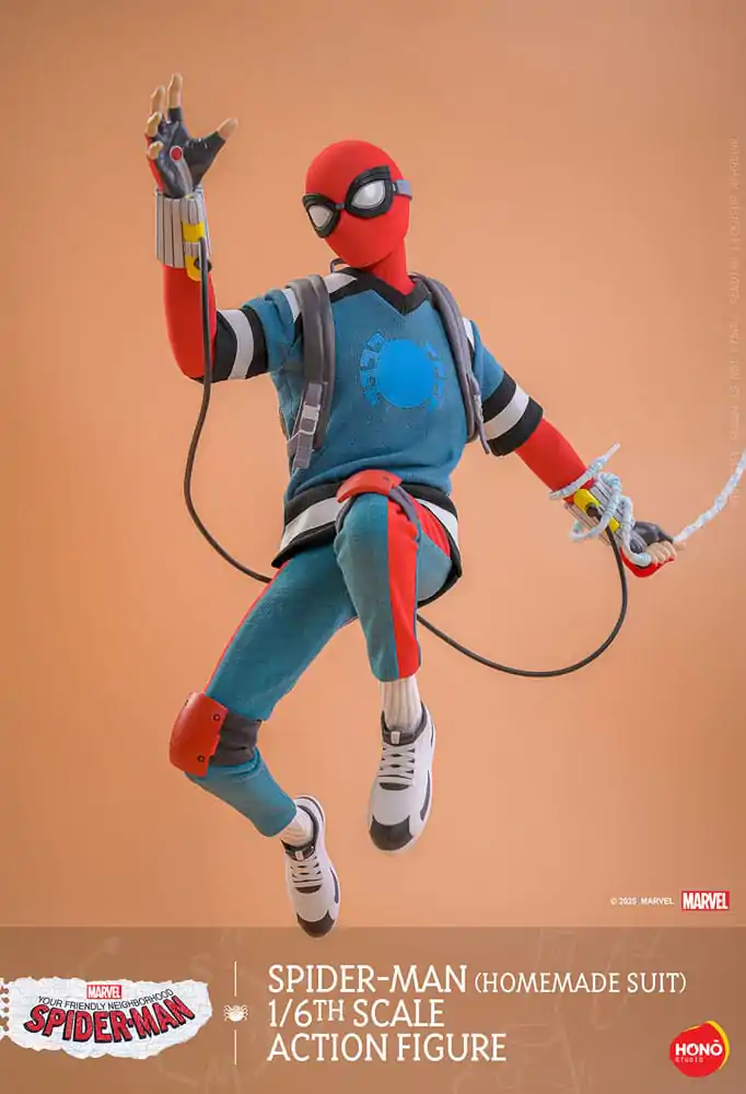 Figurka Akcji Spider-Man z Sąsiedztwa 1/6 Spider-Man (Homemade Suit) 29 cm zdjęcie produktu