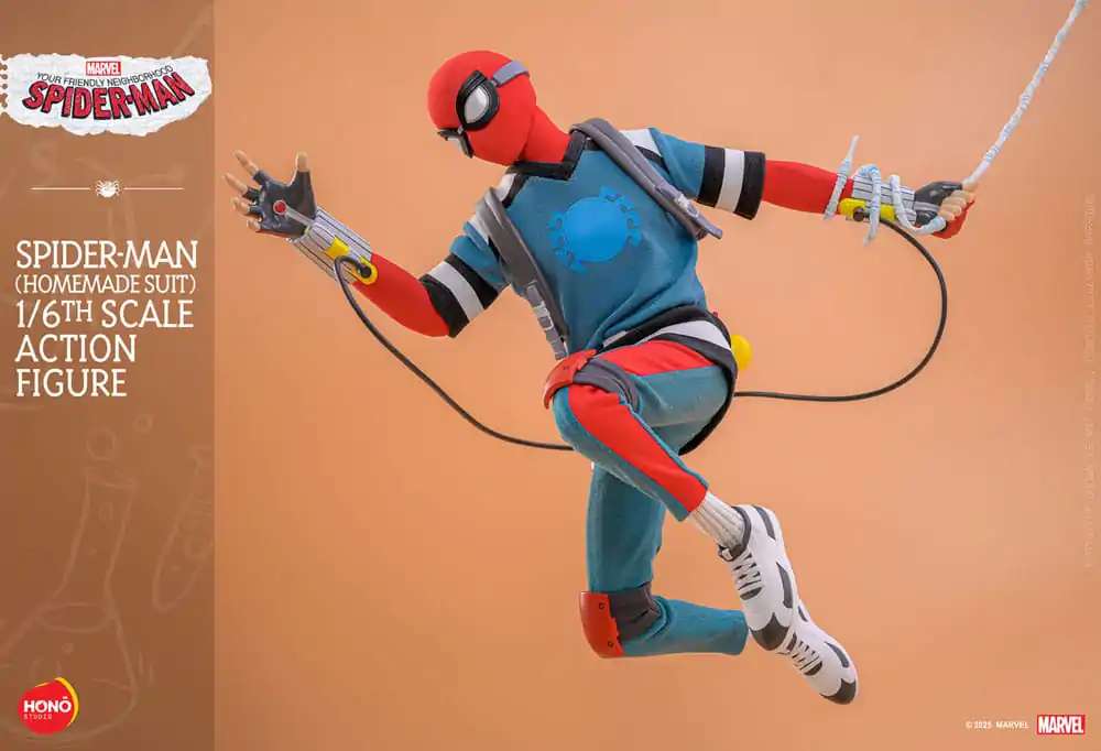 Figurka Akcji Spider-Man z Sąsiedztwa 1/6 Spider-Man (Homemade Suit) 29 cm zdjęcie produktu