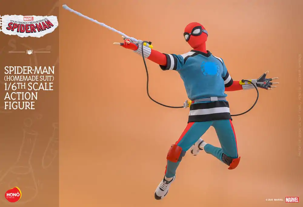 Figurka Akcji Spider-Man z Sąsiedztwa 1/6 Spider-Man (Homemade Suit) 29 cm zdjęcie produktu