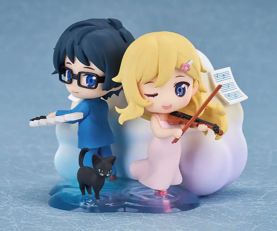 Your Lie in April Qset Mini Figurki 2-Pak Kaori Miyazono & Kosei Arima 9 cm zdjęcie produktu