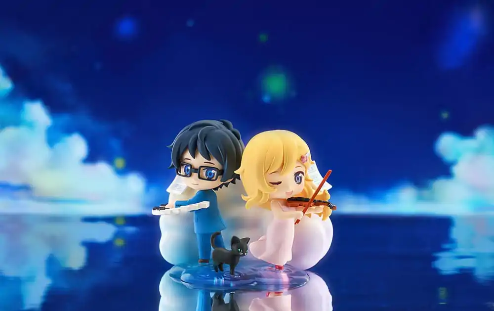 Your Lie in April Qset Mini Figurki 2-Pak Kaori Miyazono & Kosei Arima 9 cm zdjęcie produktu