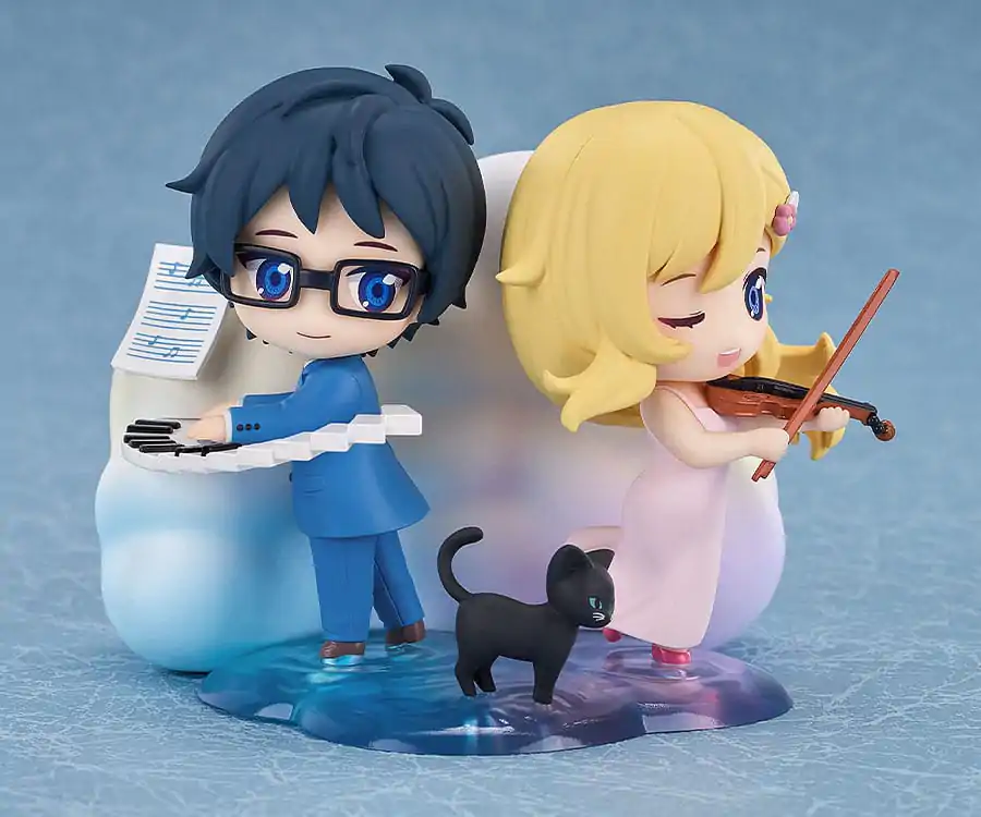 Your Lie in April Qset Mini Figurki 2-Pak Kaori Miyazono & Kosei Arima 9 cm zdjęcie produktu