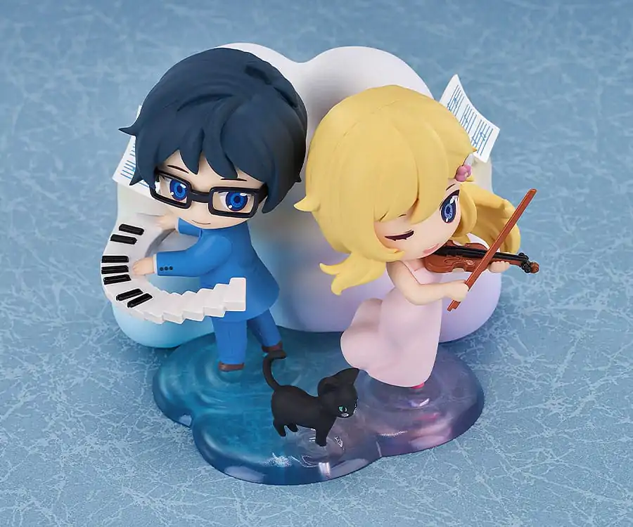 Your Lie in April Qset Mini Figurki 2-Pak Kaori Miyazono & Kosei Arima 9 cm zdjęcie produktu