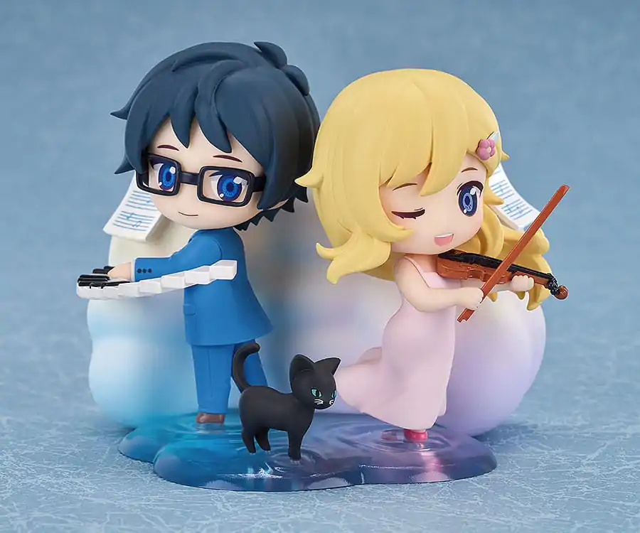 Your Lie in April Qset Mini Figurki 2-Pak Kaori Miyazono & Kosei Arima 9 cm zdjęcie produktu