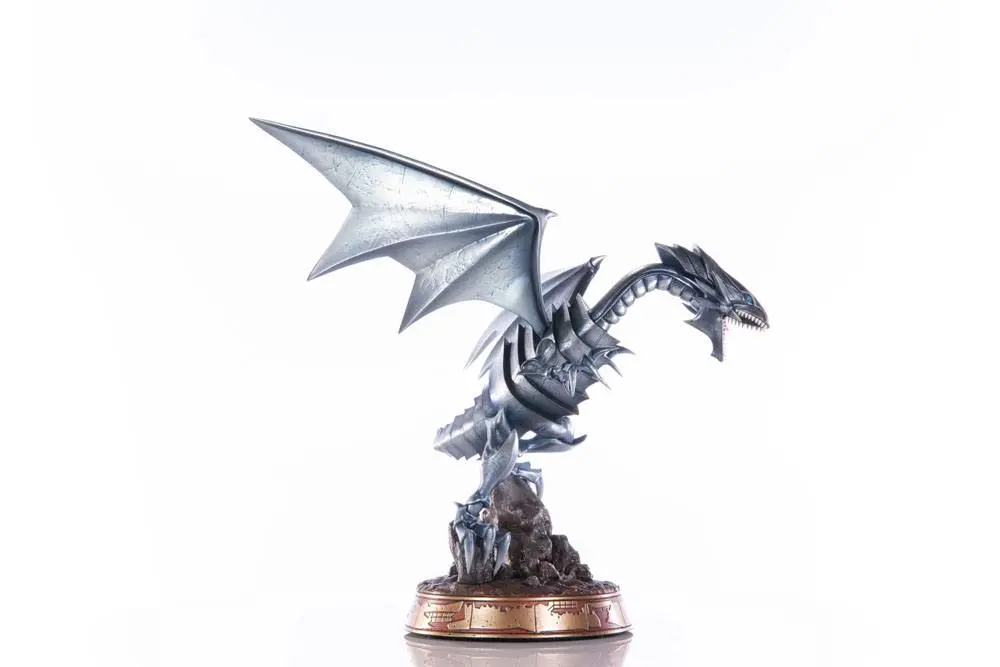 Yu-Gi-Oh! Statuetka PVC Blue-Eyes White Dragon Silver Edition 35 cm zdjęcie produktu