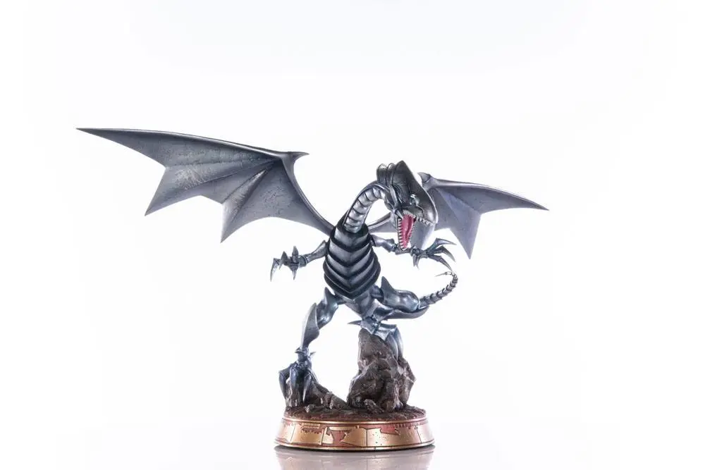 Yu-Gi-Oh! Statuetka PVC Blue-Eyes White Dragon Silver Edition 35 cm zdjęcie produktu