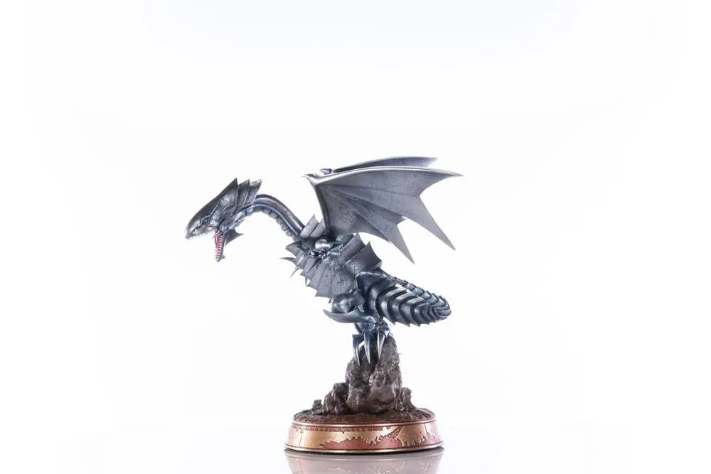 Yu-Gi-Oh! Statuetka PVC Blue-Eyes White Dragon Silver Edition 35 cm zdjęcie produktu