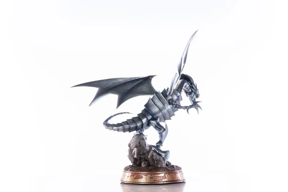 Yu-Gi-Oh! Statuetka PVC Blue-Eyes White Dragon Silver Edition 35 cm zdjęcie produktu