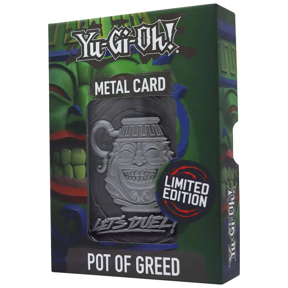 Yu-Gi-Oh! Replika Karty Pot of Greed Limited Edition zdjęcie produktu