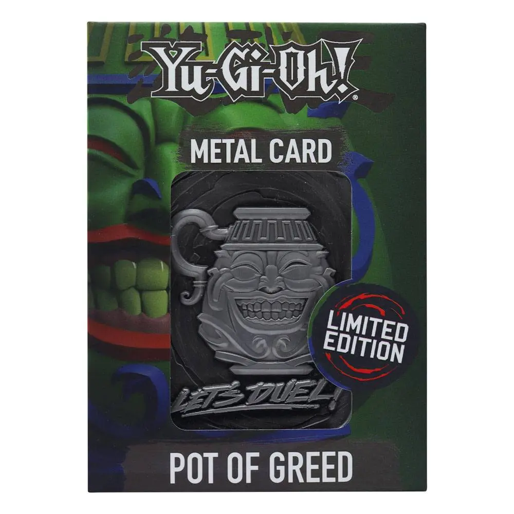 Yu-Gi-Oh! Replika Karty Pot of Greed Limited Edition zdjęcie produktu