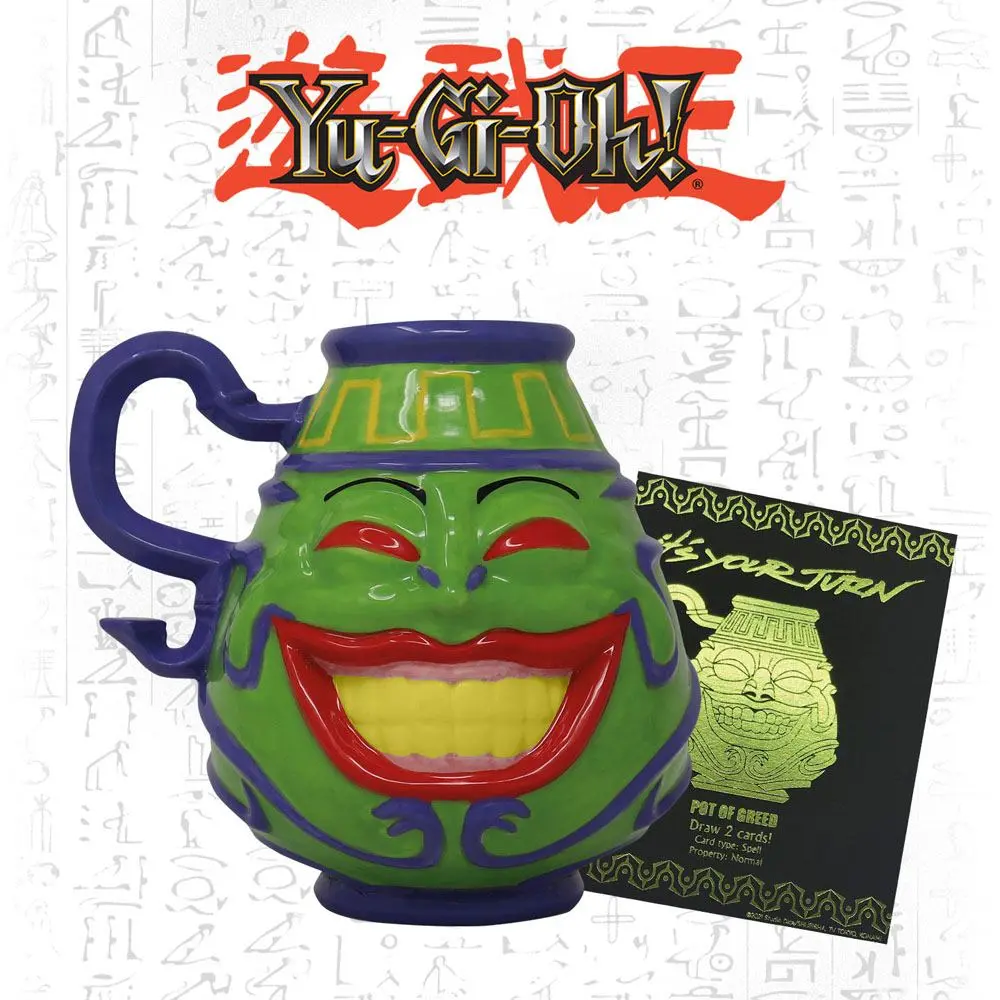 Yu-Gi-Oh! Kolekcjonerski kufel Pot of Greed Limited Edition zdjęcie produktu