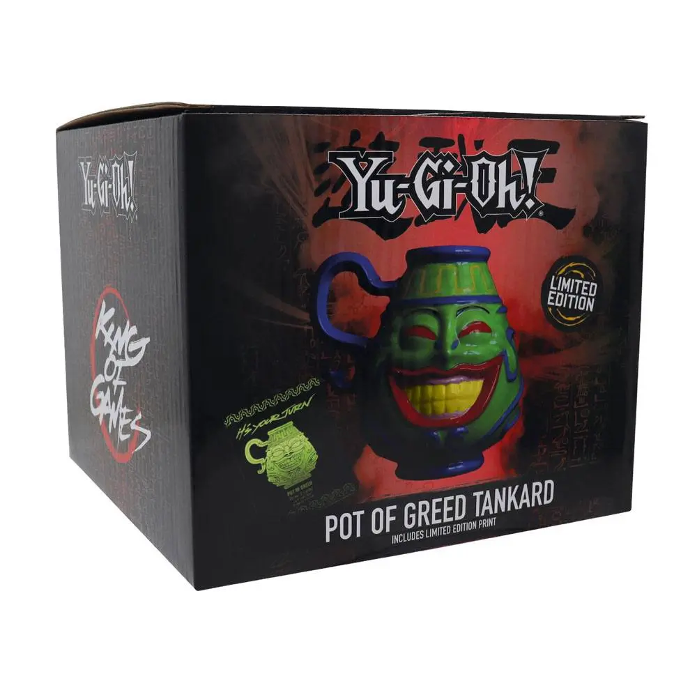 Yu-Gi-Oh! Kolekcjonerski kufel Pot of Greed Limited Edition zdjęcie produktu