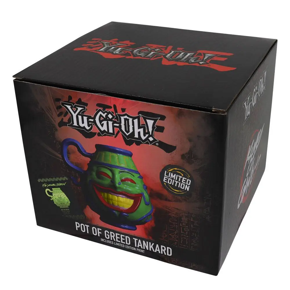 Yu-Gi-Oh! Kolekcjonerski kufel Pot of Greed Limited Edition zdjęcie produktu